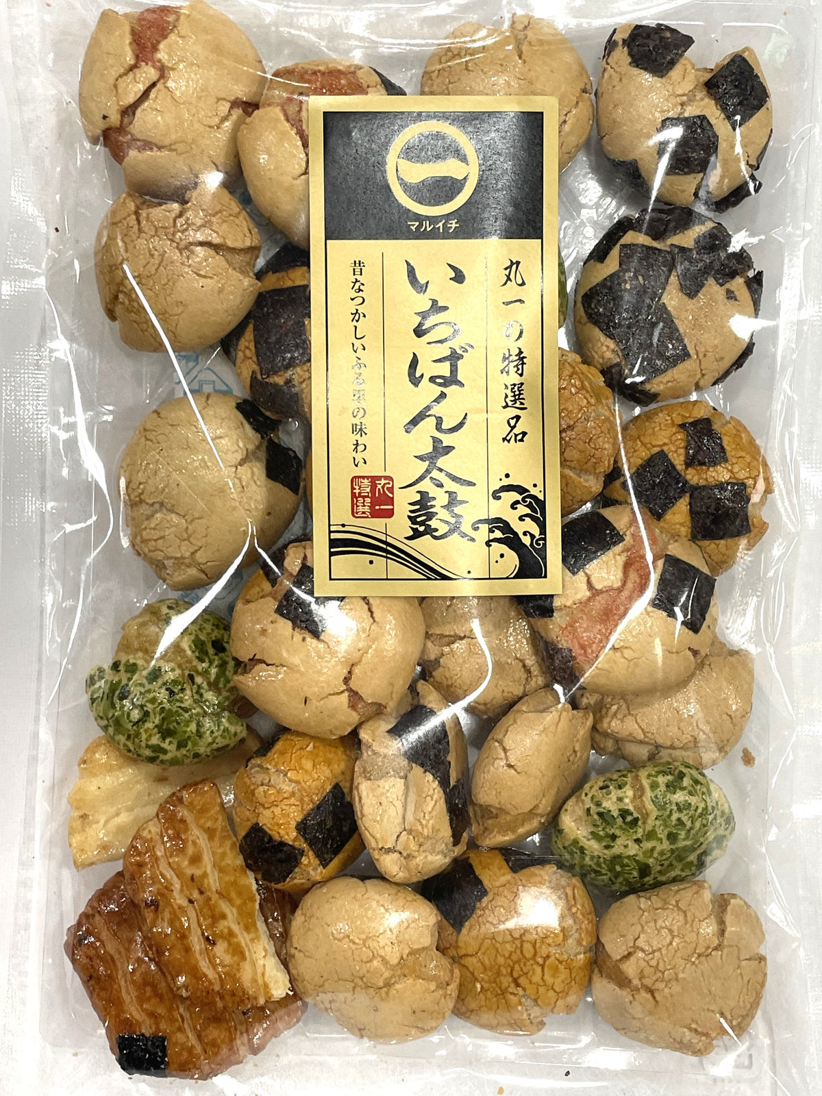 No.218)いちばん太鼓/110g】大き目の豆菓子
