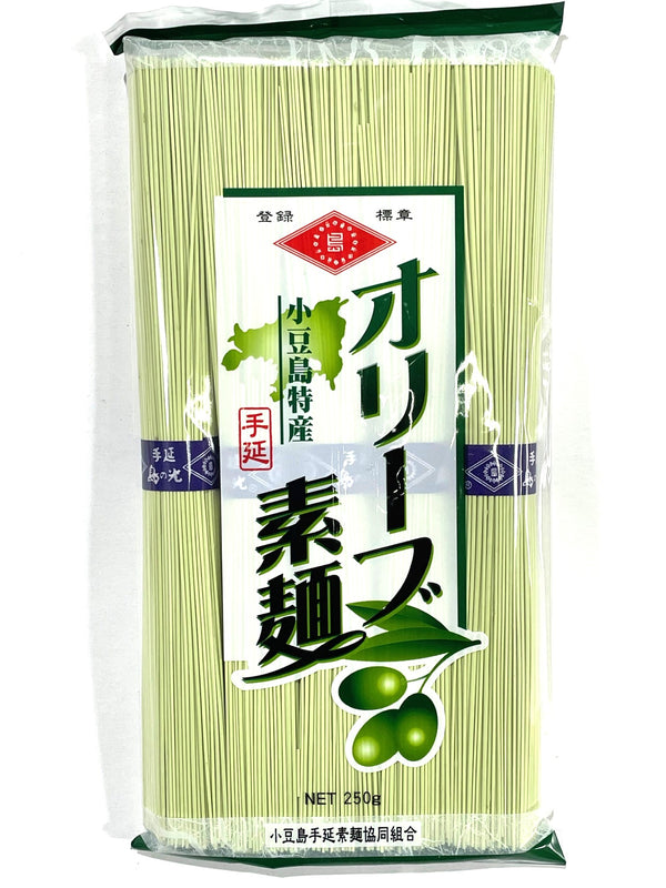 【オリーブ素麺 250g】小豆島ならではの美味しい出会い