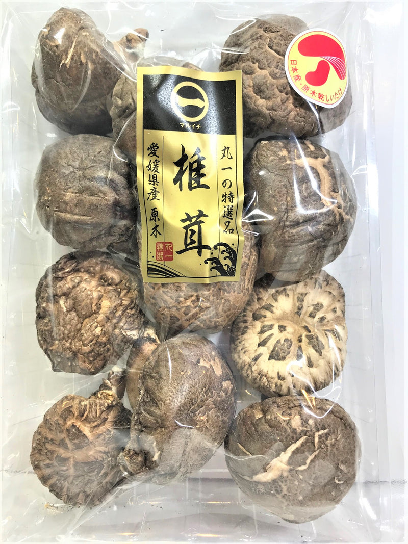 【乾しいたけ中肉厚/80g】原木栽培 愛媛県産